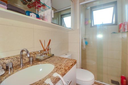 Apartamento para alugar com 66m², 2 quartos e 1 vaga Apartamento para alugar com 66m², 2 quartos e 1 vagaBanheiro da Suíte