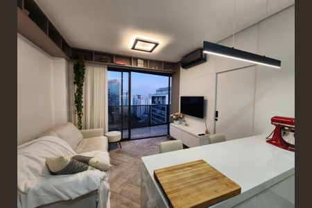 Apartamento para alugar com 44m², 1 quarto e 1 vaga Apartamento para alugar com 44m², 1 quarto e 1 vagaSala