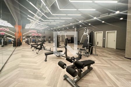 Apartamento para alugar com 44m², 1 quarto e 1 vaga Apartamento para alugar com 44m², 1 quarto e 1 vagaÁrea comum - Academia