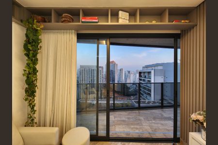 Apartamento para alugar com 44m², 1 quarto e 1 vaga Apartamento para alugar com 44m², 1 quarto e 1 vagaVaranda