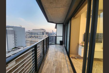 Apartamento para alugar com 44m², 1 quarto e 1 vaga Apartamento para alugar com 44m², 1 quarto e 1 vagaVaranda