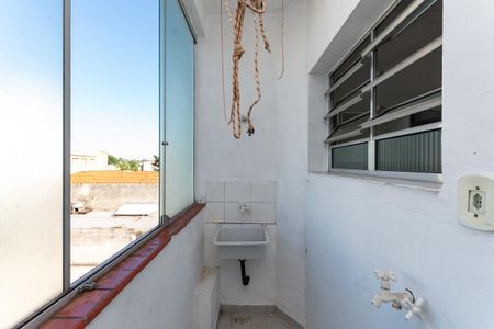 Área de Serviço de apartamento à venda com 1 quarto, 30m² em Vila Romana, São Paulo