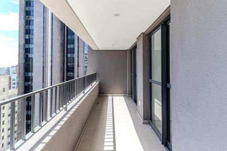 Apartamento para alugar com 37m², 1 quarto e 1 vaga Apartamento para alugar com 37m², 1 quarto e 1 vagaVaranda