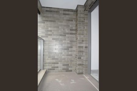 Studio à venda com 38m², 1 quarto e 1 vagaVaranda