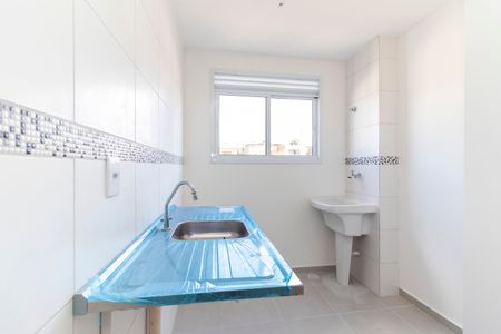 Apartamento para alugar com 35m², 2 quartos e sem vaga Apartamento para alugar com 35m², 2 quartos e sem vagaCozinha e Área de Serviço