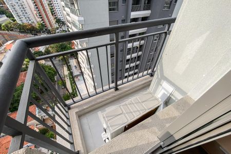 Studio à venda com 21m², 1 quarto e sem vagaVaranda