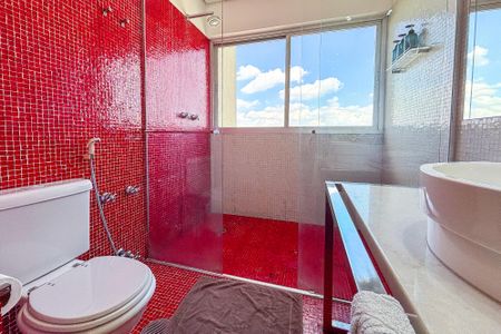 Apartamento à venda com 118m², 1 quarto e 2 vagasBanheiro da Suíte