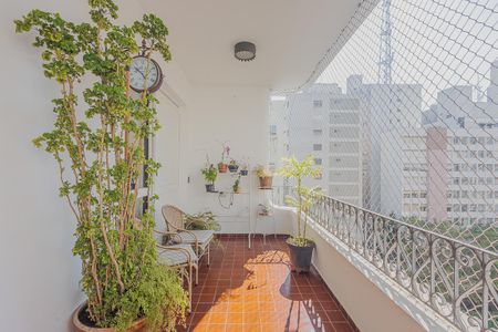 Apartamento à venda com 209m², 3 quartos e 2 vagasVaranda