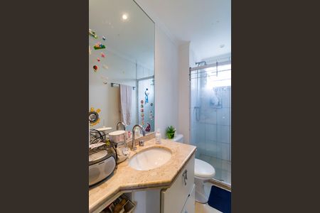 Apartamento à venda com 119m², 3 quartos e 2 vagasBanheiro da Suíte 2