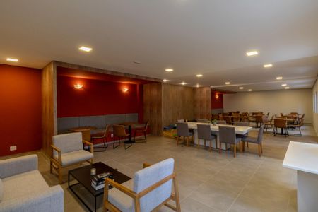 Apartamento para alugar com 36m², 2 quartos e 1 vagaÁrea Comum - Salão de Festas