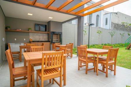 Apartamento para alugar com 36m², 2 quartos e sem vaga Apartamento para alugar com 36m², 2 quartos e sem vagaÁrea comum - Churrasqueira