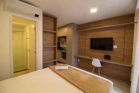 Studio para alugar com 25m², 1 quarto e sem vagaSala / Quarto - Studio