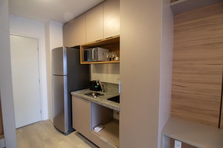 Studio para alugar com 25m², 1 quarto e sem vagaCozinha