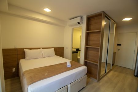 Studio para alugar com 25m², 1 quarto e sem vagaSala / Quarto - Studio