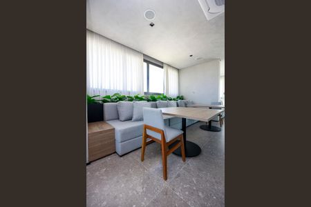 Studio à venda com 25m², 1 quarto e sem vagaRooftop - Salão de Festas