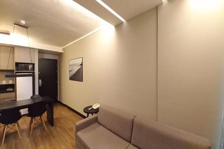 Apartamento para alugar com 40m², 1 quarto e 1 vaga Apartamento para alugar com 40m², 1 quarto e 1 vagaSala