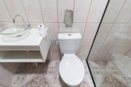 Casa de condomínio para alugar com 125m², 2 quartos e 1 vagaBanheiro