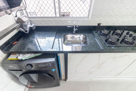 Apartamento à venda com 44m², 2 quartos e 1 vagaCozinha- Área de serviço