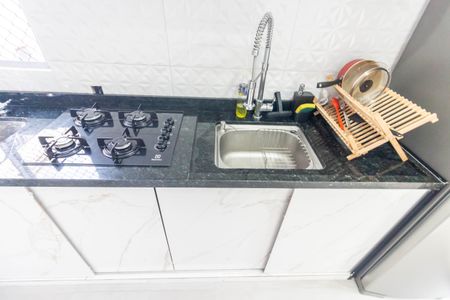 Apartamento à venda com 44m², 2 quartos e 1 vagaCozinha- Área de serviço