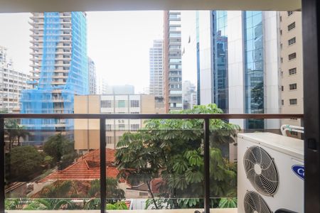 Studio à venda com 40m², 1 quarto e 1 vagaVaranda