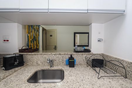 Studio à venda com 40m², 1 quarto e 1 vagaCozinha
