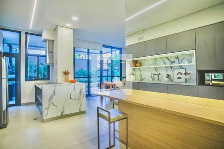 Studio à venda com 28m², 1 quarto e sem vaga Studio à venda com 28m², 1 quarto e sem vagaÁrea comum - Salão de festas