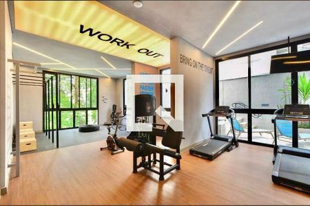 Apartamento à venda com 43m², 1 quarto e sem vagaÁrea comum - Academia