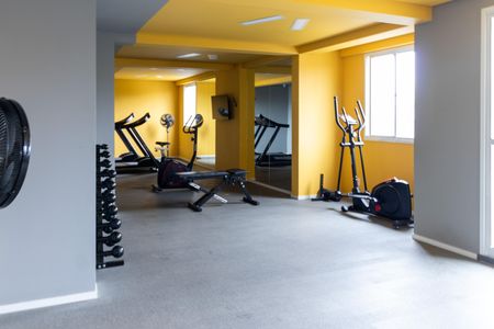 Apartamento para alugar com 67m², 2 quartos e 1 vaga Apartamento para alugar com 67m², 2 quartos e 1 vagaÁrea comum - Academia
