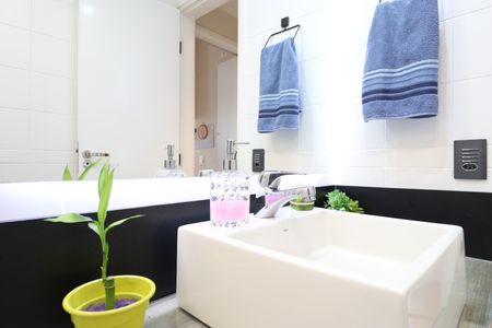 Apartamento para alugar com 100m², 3 quartos e 2 vagas Banheiro Social