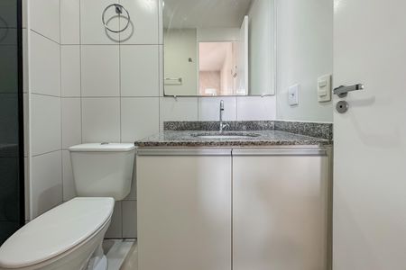 Apartamento à venda com 35m², 1 quarto e 1 vaga Apartamento à venda com 35m², 1 quarto e 1 vagaBanheiro da Suíte