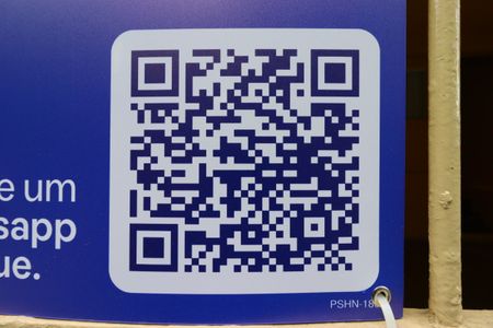 Casa para alugar com 52m², 2 quartos e 1 vagaPlaquinha - QR Code