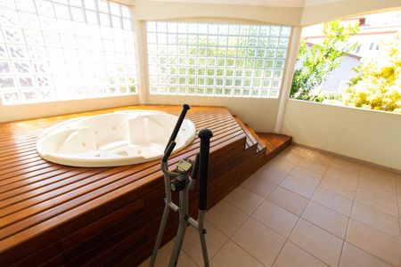 Casa de condomínio para alugar com 450m², 4 quartos e 4 vagasSacada da Suíte Master 