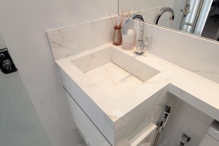 Casa à venda com 130m², 2 quartos e 2 vagasBanheiro da Suíte 2