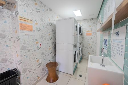 Studio para alugar com 27m², 1 quarto e sem vaga Studio para alugar com 27m², 1 quarto e sem vagaLavanderia