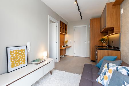 Apartamento para alugar com 27m², 1 quarto e sem vaga Apartamento para alugar com 27m², 1 quarto e sem vagaSala/ Cozinha