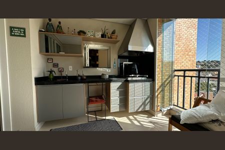 Apartamento à venda com 117m², 3 quartos e 2 vagasChurrasqueira