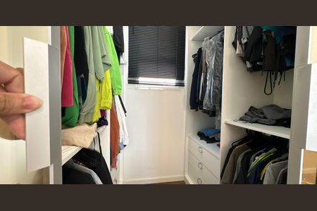 Apartamento à venda com 117m², 3 quartos e 2 vagasCloset do quarto