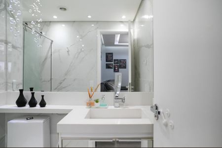 Apartamento à venda com 64m², 1 quarto e 1 vagaBanheiro Social