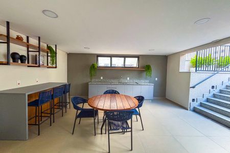 Studio para alugar com 32m², 1 quarto e sem vagaÁrea comum - Salão de festas