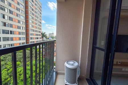 Studio para alugar com 39m², 1 quarto e sem vagaVaranda