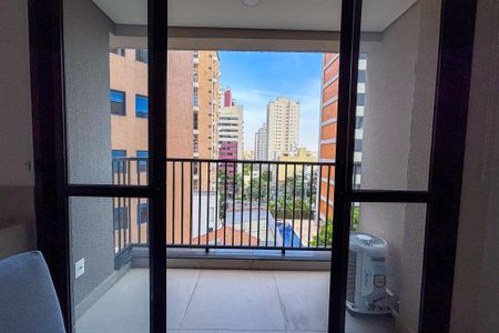 Studio para alugar com 39m², 1 quarto e sem vagaVaranda