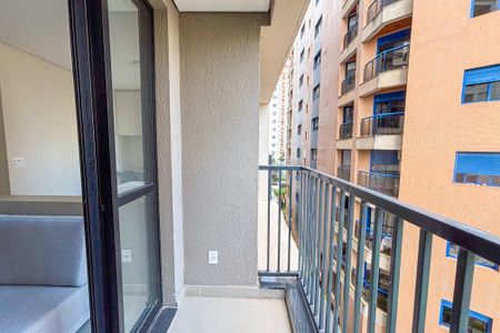 Studio para alugar com 39m², 1 quarto e sem vagaVaranda