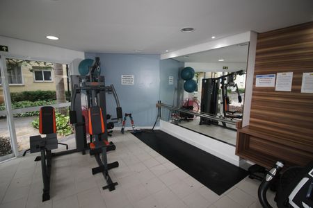 Apartamento para alugar com 48m², 2 quartos e 1 vaga Apartamento para alugar com 48m², 2 quartos e 1 vagaÁrea comum - Academia