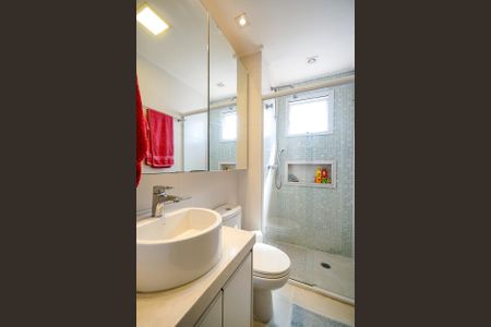 Apartamento para alugar com 86m², 2 quartos e 2 vagas Apartamento para alugar com 86m², 2 quartos e 2 vagasBanheiro social