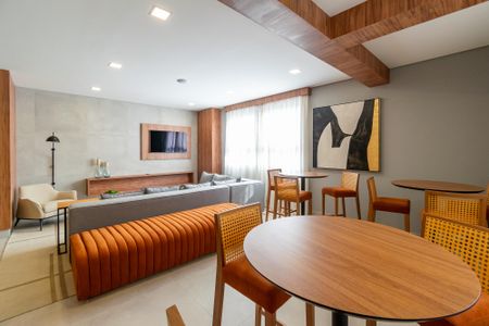 Apartamento à venda com 28m², 1 quarto e sem vagaÁrea comum - Salão de festas