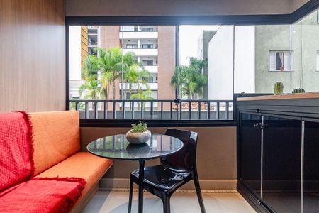 Studio para alugar com 24m², 1 quarto e sem vaga Studio para alugar com 24m², 1 quarto e sem vagaVaranda Studio