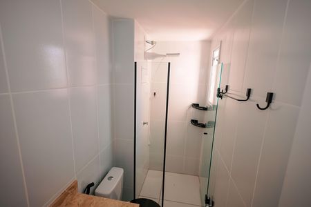 Apartamento para alugar com 59m², 2 quartos e 1 vaga Apartamento para alugar com 59m², 2 quartos e 1 vagaBanheiro da Suíte