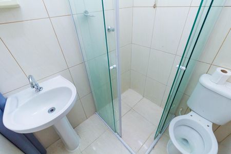 Casa de condomínio à venda com 67m², 2 quartos e 1 vagaBanheiro da Suíte 1