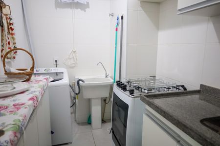 Apartamento para alugar com 34m², 2 quartos e 1 vagaCozinha e Área de Serviço