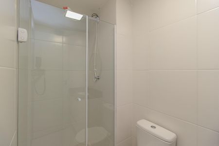 Apartamento para alugar com 27m², 1 quarto e sem vaga Apartamento para alugar com 27m², 1 quarto e sem vagaBanheiro da Suíte
